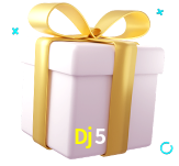 Receba seus bônus de boas-vindas no Dj5